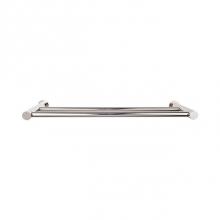 Top Knobs HOP11PN - Hopewell Bath Towel Bar 30 Inch Double Polished Nickel