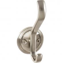 Top Knobs TK1062BSN - Reeded Hook 4 11/16 Inch Brushed Satin Nickel