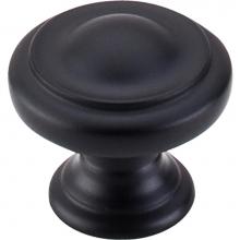 Top Knobs M1117 - Dome Knob 1 1/8 Inch Flat Black