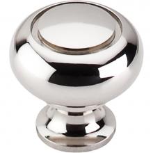 Top Knobs M1309 - Ring Knob 1 1/4 Inch Polished Nickel