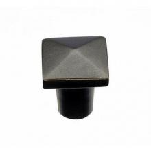 Top Knobs M1507 - Aspen Square Knob 3/4 Inch Medium Bronze