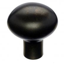 Top Knobs M1531 - Aspen Large Egg Knob 1 7/16 Inch Light Bronze