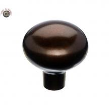 Top Knobs M1533 - Aspen Large Egg Knob 1 7/16 Inch Mahogany Bronze