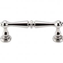 Top Knobs M1715 - Edwardian Pull 3 Inch (c-c) Polished Nickel