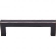 Top Knobs M1834 - Square Bar Pull 3 3/4 Inch (c-c) Tuscan Bronze