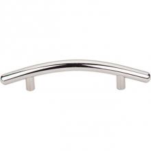 Top Knobs M1951 - Curved Bar Pull 3 3/4 Inch (c-c) Polished Nickel