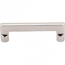 Top Knobs M1974 - Aspen II Flat Sided Pull 4 Inch (c-c) Polished Nickel