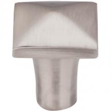 Top Knobs M2056 - Aspen II Square Knob 7/8 Inch Brushed Satin Nickel