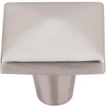 Top Knobs M2062 - Aspen II Square Knob 1 1/2 Inch Brushed Satin Nickel