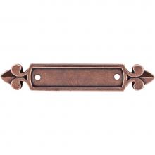 Top Knobs M221 - Dover Backplate 2 1/2 Inch Old English Copper