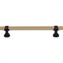 Top Knobs M2729 - Bit Pull 6 5/16 Inch (c-c) Honey Bronze and Flat Black