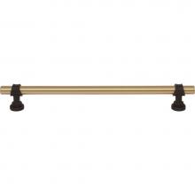 Top Knobs M2753 - Bit Pull 8 13/16 Inch (c-c) Honey Bronze and Flat Black