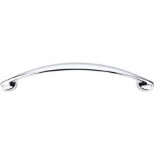 Top Knobs M388 - Mandal Pull 5 1/16 Inch (c-c) Polished Chrome