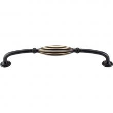 Top Knobs M467 - Tuscany D Pull 8 13/16 Inch (c-c) Dark Antique Brass