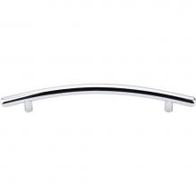 Top Knobs M537 - Curved Bar Pull 6 5/16 Inch (c-c) Polished Chrome