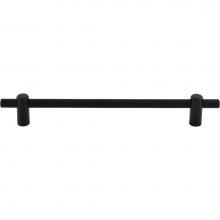 Top Knobs TK3255BLK - Dempsey Pull 7 9/16 Inch (c-c) Flat Black