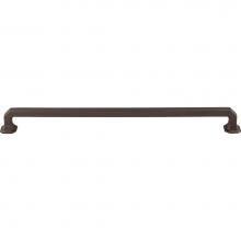 Top Knobs TK292AG - Emerald Appliance Pull 12 Inch (c-c) Ash Gray