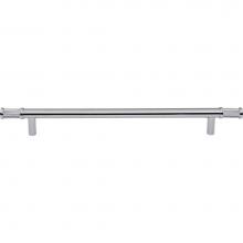 Top Knobs TK3236PC - Burnham Pull 8 13/16 Inch (c-c) Polished Chrome