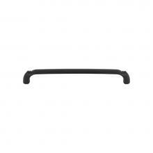 Top Knobs TK1034BLK - Pomander Pull 7 9/16 Inch (c-c) Flat Black