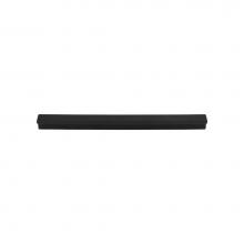 Top Knobs TK1045BLK - Minetta Tab Pull 8 13/16 Inch (c-c) Flat Black