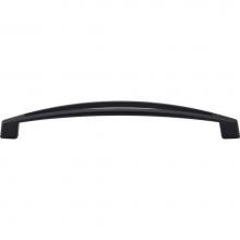 Top Knobs TK147BLK - Verona Appliance Pull 12 Inch (c-c) Flat Black