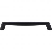 Top Knobs TK152BLK - Rung Appliance Pull 12 Inch (c-c) Flat Black