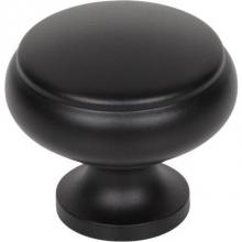 Top Knobs TK3090BLK - Cumberland Knob 1 1/4 Inch Flat Black