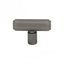 Top Knobs TK3111AG - Clarence T-Knob 2 Inch Ash Gray