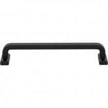 Top Knobs TK3164BLK - Harrison Pull 6 5/16 Inch (c-c) Flat Black