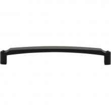 Top Knobs TK3173BLK - Haddonfield Pull 6 5/16 Inch (c-c) Flat Black