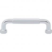 Top Knobs TK3201PC - Dustin Pull 3 3/4 Inch (c-c) Polished Chrome