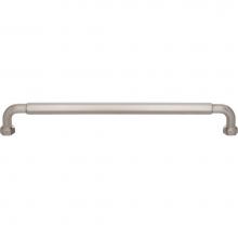 Top Knobs TK3205BSN - Dustin Pull 8 13/16 Inch (c-c) Brushed Satin Nickel