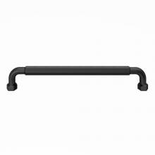 Top Knobs TK3208BLK - Dustin Appliance Pull 18 Inch (c-c) Flat Black