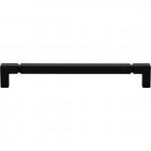 Top Knobs TK3224BLK - Langston Pull 7 9/16 Inch (c-c) Flat Black