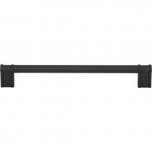 Top Knobs TK3385BLK - Newburn Pull 7 9/16 Inch (c-c) Flat Black