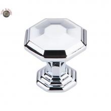 Top Knobs TK340PC - Chalet Knob 1 1/8 Inch Polished Chrome