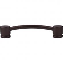 Top Knobs TK64ORB - Oval Thin Pull 5 Inch (c-c) Oil Rubbed Bronze