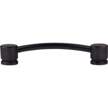 Top Knobs TK64TB - Oval Thin Pull 5 Inch (c-c) Tuscan Bronze