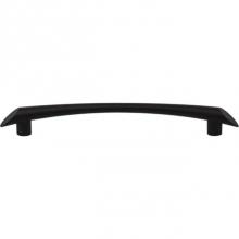 Top Knobs TK784BLK - Edgewater Pull 6 5/16 Inch (c-c) Flat Black