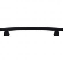 Top Knobs TK7BLK - Arched Appliance Pull 12 Inch (c-c) Flat Black