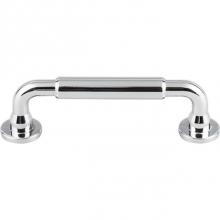 Top Knobs TK822PC - Lily Pull 3 3/4 Inch (c-c) Polished Chrome