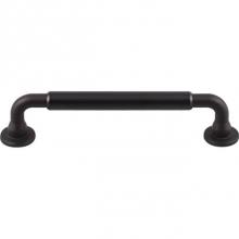 Top Knobs TK823BLK - Lily Pull 5 1/16 Inch (c-c) Flat Black