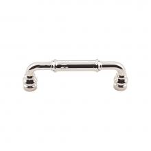 Top Knobs TK883PN - Brixton Pull 3 3/4 Inch (c-c) Polished Nickel