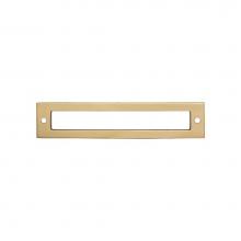 Top Knobs TK925HB - Hollin Backplate 5 1/16 Inch Honey Bronze