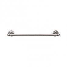 Top Knobs TUSC6PTA - Tuscany Bath Towel Bar 18 Inch Single Antique Pewter