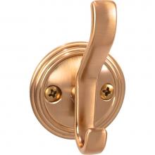 Top Knobs TK1061HB - Reeded Hook 3 1/8 Inch Honey Bronze