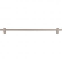 Top Knobs TK3257BSN - Dempsey Pull 12 Inch (c-c) Brushed Satin Nickel