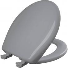 Bemis 200SLOWT 032 - Round Plastic Toilet Seat with WhisperClose with EasyClean & Change Hinge and STA-TITE in Coun
