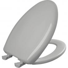 Bemis 7B1200SLOWT 162 - Elongated Plastic Toilet Seat with WhisperClose with EasyClean & Change Hinge and STA-TITE in