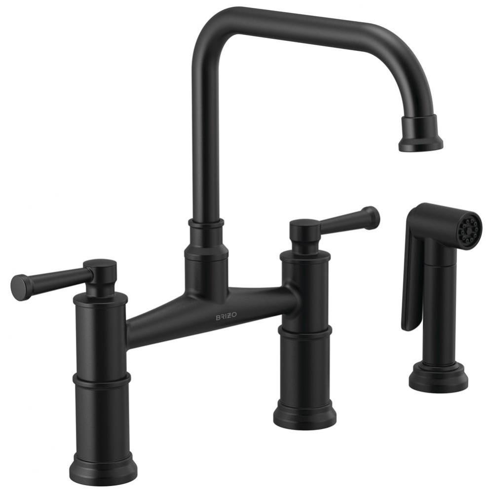 Artesso&#xae; Bridge Faucet with Side Sprayer